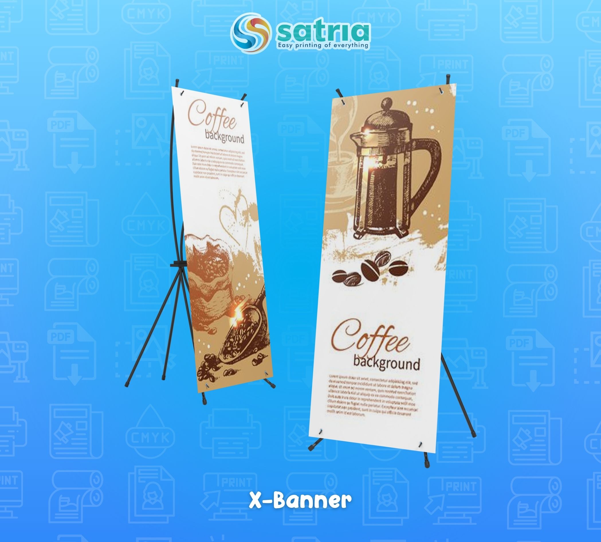 CETAK X - BANNER