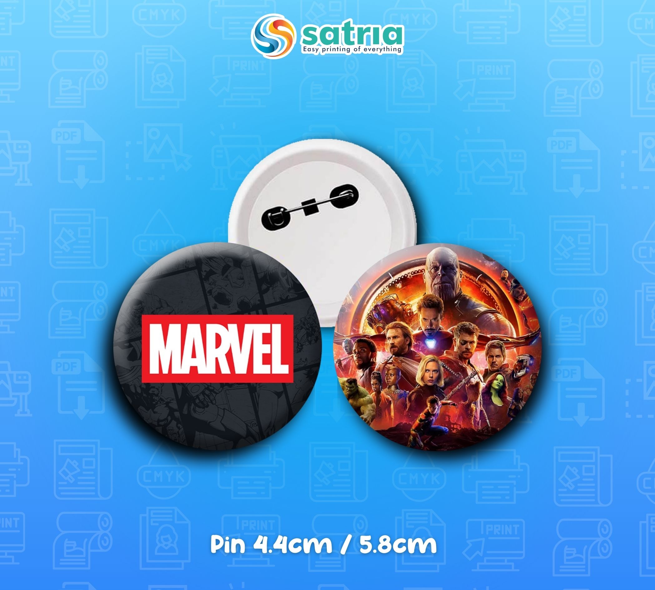 PIN PENITI CUSTOM